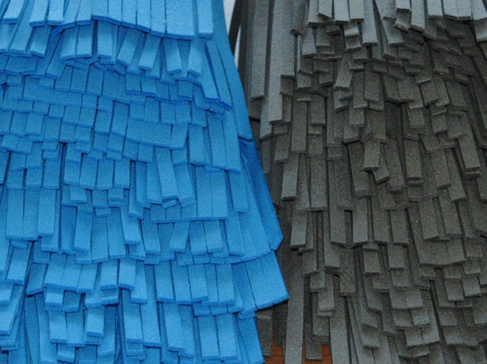AQUA Felt  Matériau textile de lavage aux performances de nettoyage élevées